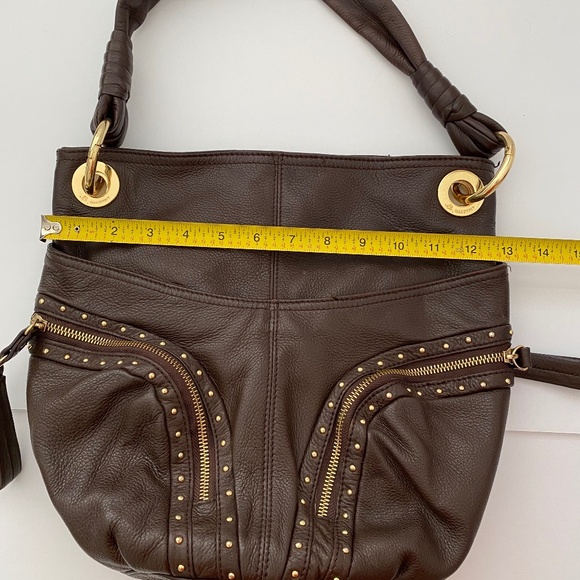 B. Makowsky Leather Purse + Dust Bag - Picture 12 of 15